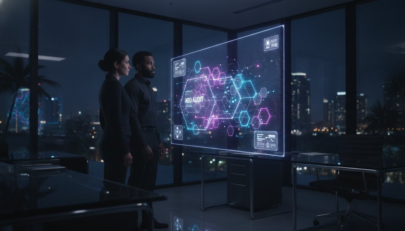 AEO Website Analysis Service: Auditing Your Brand’s Visibility in the AI Era